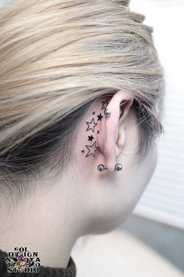 名古屋　タトゥー　女性